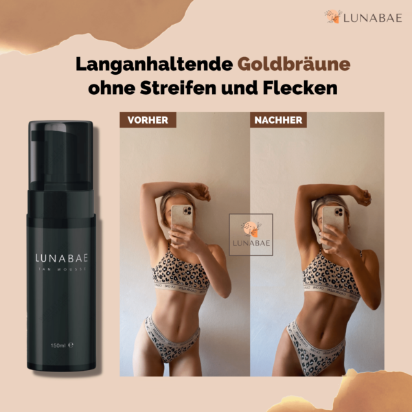 Magic Tan Mousse | Sofort-Strandlook