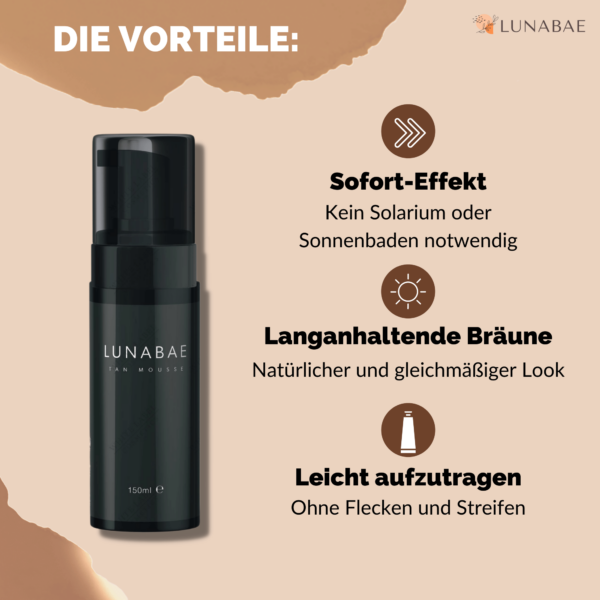 Magic Tan Mousse | Sofort-Strandlook – Bild 2
