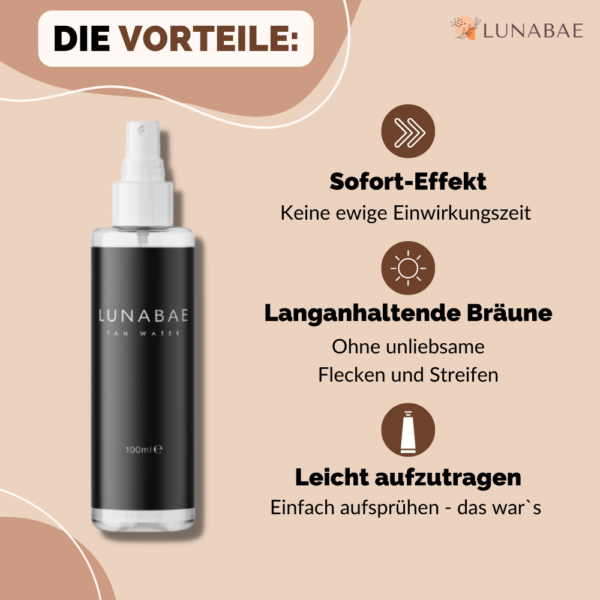 Magic Tan Water | Instant Tan – Bild 2